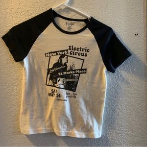 Brandy Melville electric circus shirt. Really good condition just needs an iron.